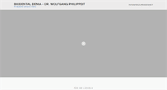 Desktop Screenshot of biodental-denia.com